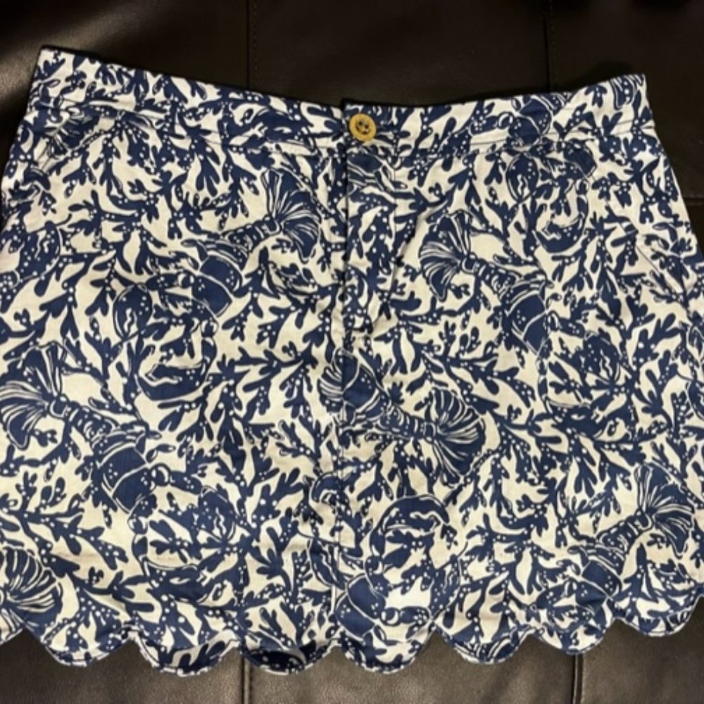 Lilly Pulitzer Collete Skort in Oyster Bay Blue